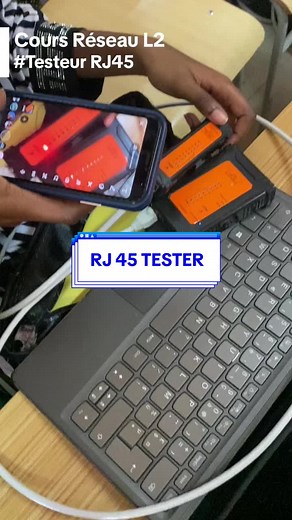 Testeur de câble RJ45 en réseaux L2