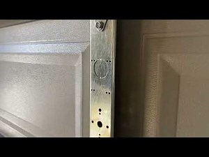 CHI Brand Model 4250 1-Layer Garage Door Installed on a Detached Garage