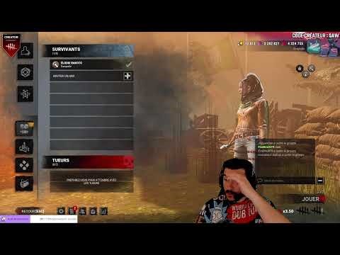 ✅DROPS & 2V8 !drops 2V8 AOT !negan | !holy | Stream2K | [FR/PC] #DBDCreator @Sawpalin