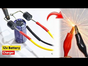 HOW TO MAKE A 12V BATTERY CHARGER || Centre tap rectifier (Very Simple)