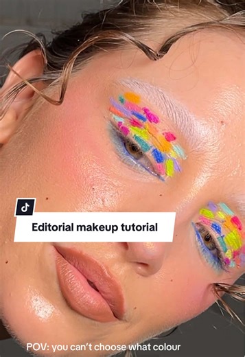 Exploring Shades in Editorial Makeup Tutorial