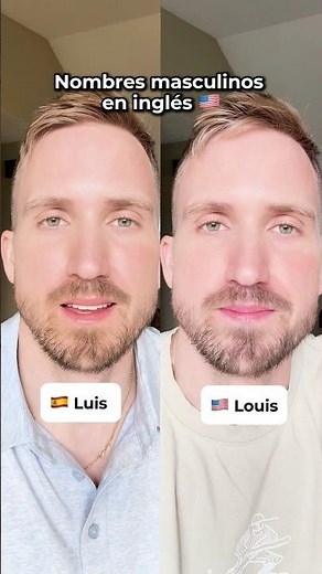 Nombres masculinos en inglés.