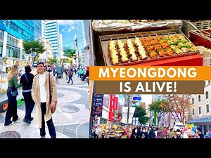 A DAY IN SEOUL KOREA TRAVEL VLOG | MYEONGDONG TODAY FIRST IMPRESSIONS