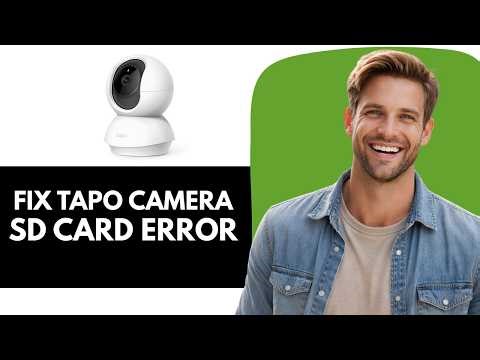 How To Fix Tapo Camera SD Card Not Formatting