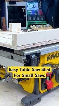 This Tiny Jig Makes Your Table Saw a BEAST #woodworking
