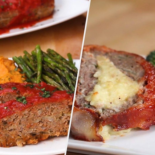 433K views · 1.1K reactions | Cozy up to this classic comfort food. Here's how to make a delicious meatloaf four different ways! Want more videos? Subscribe to Tasty: https://bit.ly/2AgbiMp | Tasty | Facebook