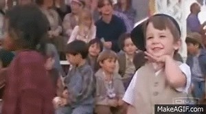 Little Rascals wave on Make a GIF