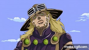 TVアニメ『Steel Ball Run』- Anime Trailer on Make a GIF