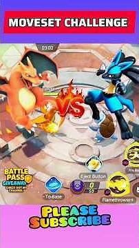 🔥 CHARIZARD VS LUCARIO 🔵 | MOVESET COMPARISON | POKÉMON UNITE 🔥 | #shorts #pokemonunite