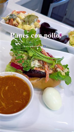 Panes con pollo salvadoreños: receta tradicional fácil