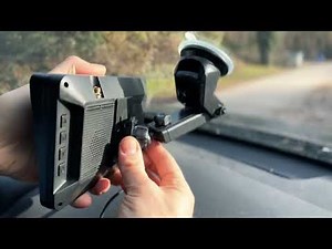 CARMATRIX Solar Rückfahrsystem mit Android Auto und Apple CarPlay, GoogleMaps, YouTube