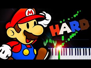 The Ultimate Show (from Super Paper Mario) - Piano Tutorial