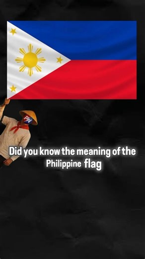 the meaning of the Philippines flag. #philippines #history #meaning