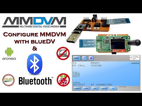 Configure MMDVM with Bluetooth and BlueDV