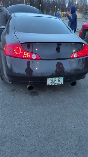 The boys love the supercharged G35 #infiniti #g35 #supercharged