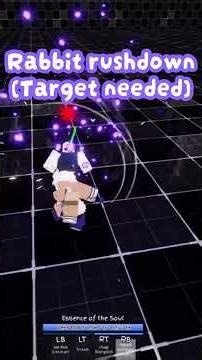 Custom moveset | My hero academia - Mirko ✌️😝 #skillbuilder #jujutsushenanigans #roblox #mha