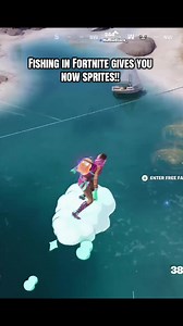 you have to go fishing after this update if you still need golden sprites! #fortnite #fortniteupdate #fyyp #fortnitetips