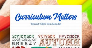 Curriculum Matters