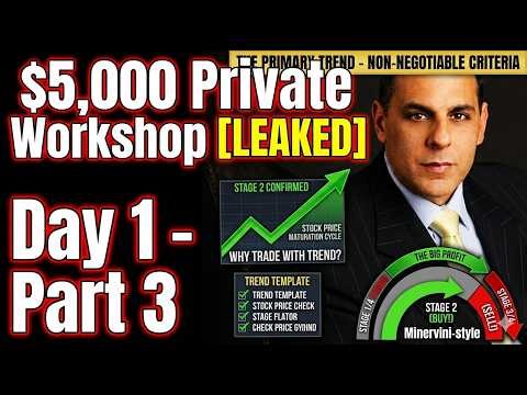 3 Time US Investing Champion $5,000 Private Workshop [LEAKED]: Day 1 (Part 3) - The Trend Template