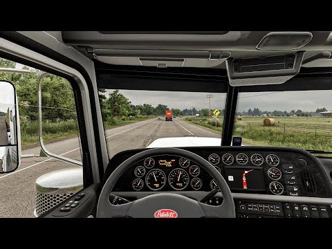 American Truck Simulator 1.56 | Ultra Realistic 4K Graphics Snowymoon Mod Gameplay