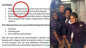 Airline’s strict undies memo to staff