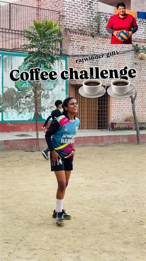Rajwinder Kaur Gill (Coach- PUNJAB) on Instagram: "Coffee challenge 👈🏻"