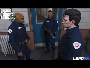 GTA 5 - LSPDFR - POLICE NATIONALE - LA RELÈVE - POLICIER EN DANGER - JOUR 8