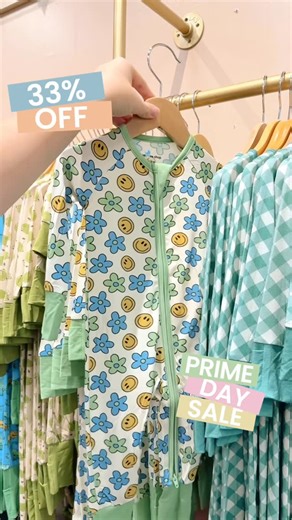 🚨 33% Off Everything Free Shipping! Now’s the time to grab all the sleepers, blankets, short sets, dresses, rompers, bamboo sets, crib sheets (& MORE) that your heart desires! Sale ends July 11th! Code: PRIMEDAY | Little One Shop Co.