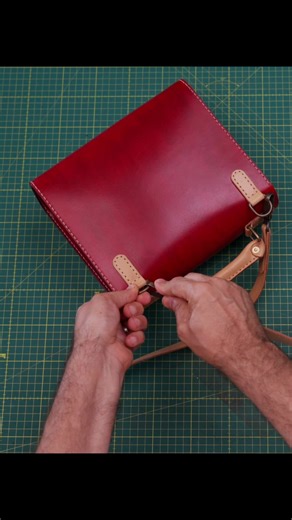 1.5K views · 34 reactions | New Tutorial Tomorrow Learn to make the Red Hood Bag | Tony See Leather Patterns | Facebook