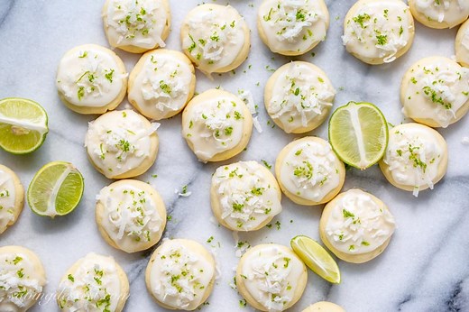 Coconut Key Lime Meltaways