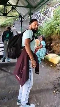 Mata yamunotri ke Darshan ke liye chadhai chadhte hue