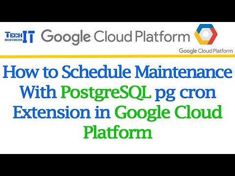 How to Schedule Maintenance with PostgreSQL pg cron Extension | Google Cloud Platform SQL Tutorial