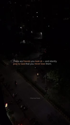 ThatInnerFriend on Instagram: "There are friends who are more than just companions — they’re the ones you silently pray to God you never lose. 💛 These are the friends who hold your heart without asking for anything in return, who stay beside you through late-night conversations, endless laughter, and even the quietest, loneliest moments. True friendship isn’t measured by how often you meet or talk, but by the depth of connection, trust, and care that stays unshaken over time. 🙌🏼 These friends
