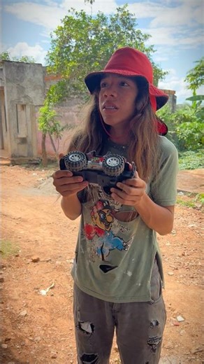 Dad, I don't want this ugly toy