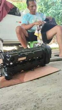 #camshaft cover and injector cleaning #DIY#isusu dmax