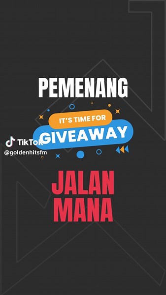 Ini dia 1 orang yang beruntung mendapatkan 1 voucher menginap gratis di hotel Artotel Leguna Magelang! Periode giveaway 27 April - 3 Mei 2026 Selamat untuk : instagram yudithbayu Pemenang akan dihubungi via DM. Tunggu giveaway selanjutnya. Dengarkan terus Golden Hits FM dan follow instagram juga tiktok Golden Hits FM!