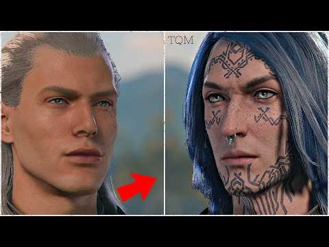 How to create a Elf - Baldur's Gate 3 - (Soundless BG3 Character Creation Creator Tutorial)