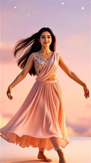 💫 Dreamy 3D Animated Girl Dance | Grace & Expressions | FreshAITOONS