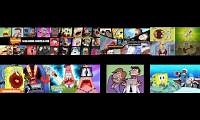 Mix of 8 videos from youtube : nickelodeon screaming part 1