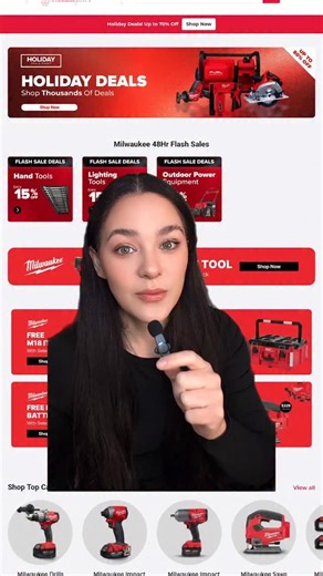 Red Tool Store on Instagram: "The holiday deals keep coming 🎁 #milwaukeetool #bluecollar #trades"