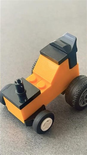 Lego Mini Tractor Build 👍🚜#lego#build#bauen#legofan#new#creation#creative#shorts