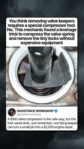 THE VALVE SPRING REMOVAL TRICK