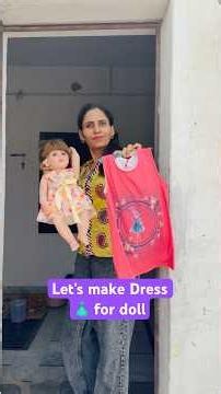 Made a dress out of an old T-shirt / Ghamu Saran / Old T-shirt reuse ideas Pinterest #shorts