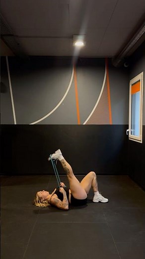 Banded Hamstring Stretch