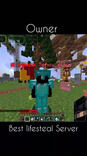 Best Minecraft Java+Bedrock Lifesteal server #shorts #minecraft #lifestealsmp ‪@pokelegend1827‬