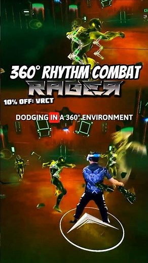 Rhythm meets Cardio Combat in VR #Rager #metaquest #quest3