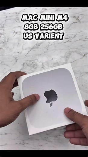 11 January 2026 Unboxing Apple Mac Mini M4 8GB 256GB US Varient