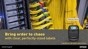When the server room is a tangled mess, let the Epson LabelWorks LW-K400 Label Printer come to the rescue!​ ​ This compact and efficient label maker creates labels with smaller side margins so you can fully maximize the label’s space and reduce wastage. This spells big savings, especially when you regularly create a high volume of labels for cable tagging.​ Learn more here:​ https://www.epson.com.sg/For-Home/Printers/Label-Printers/Epson-LabelWorks-LW-K400-Label-Printer/p/C51CB70370 ​ For immedi
