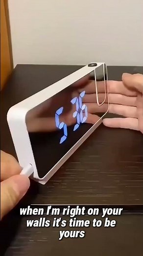 Wake up smarter with the SMARTRO Projection Clock ⏰ #lifehackstore #amazonfinds2023