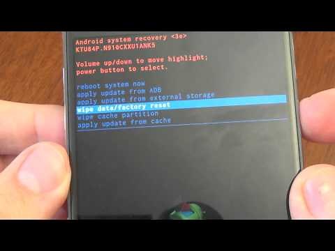 Samsung Galaxy Note 4 N910C hard reset